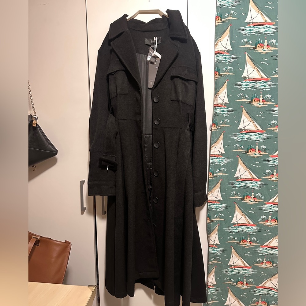 Long belted coat